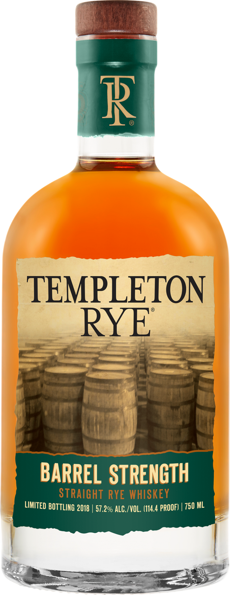 Templeton Barrel Strength Rye