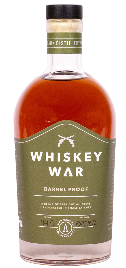 High Bank Whiskey War Barrel Proof