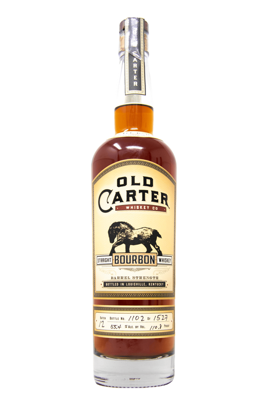 Old Carter Barrel Strength Bourbon